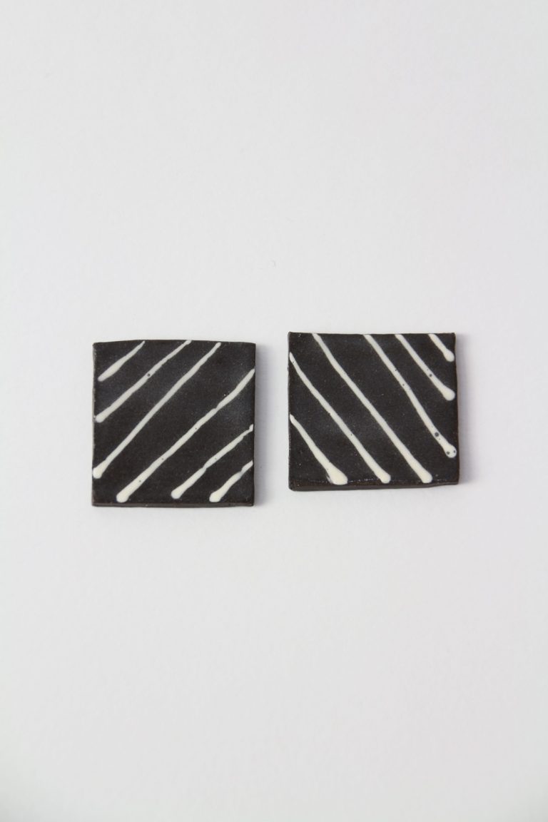 ceramic earrings