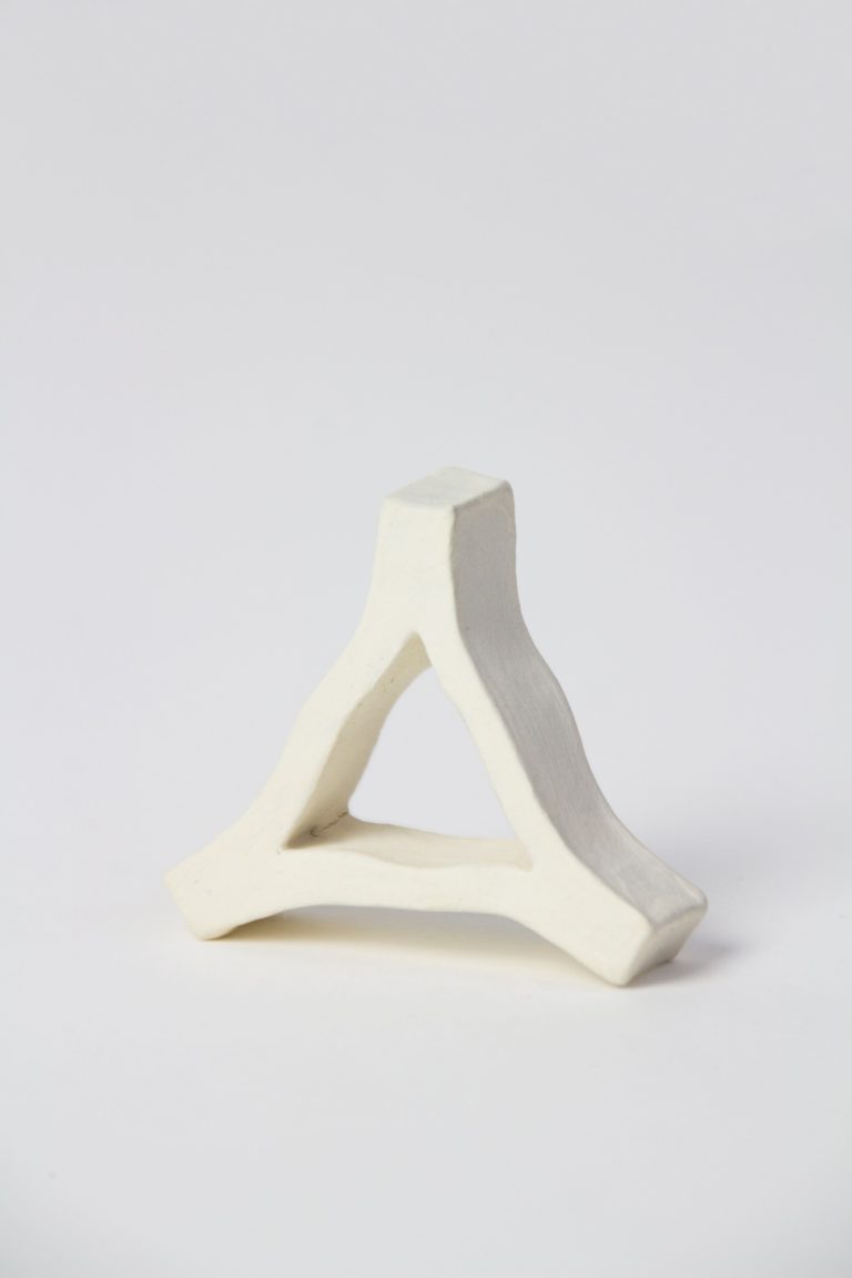 white ceramic ring