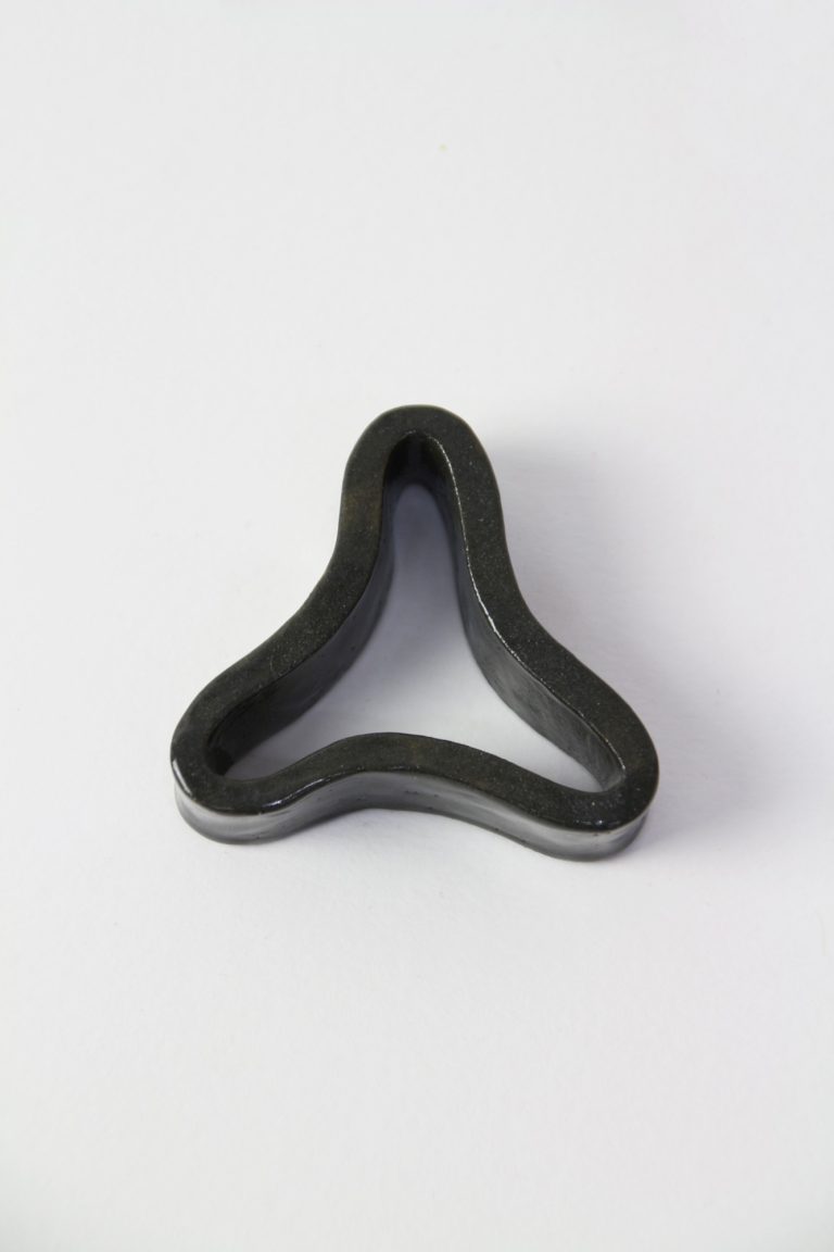 black ceramic ring