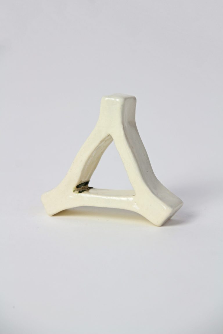 white ceramic ring