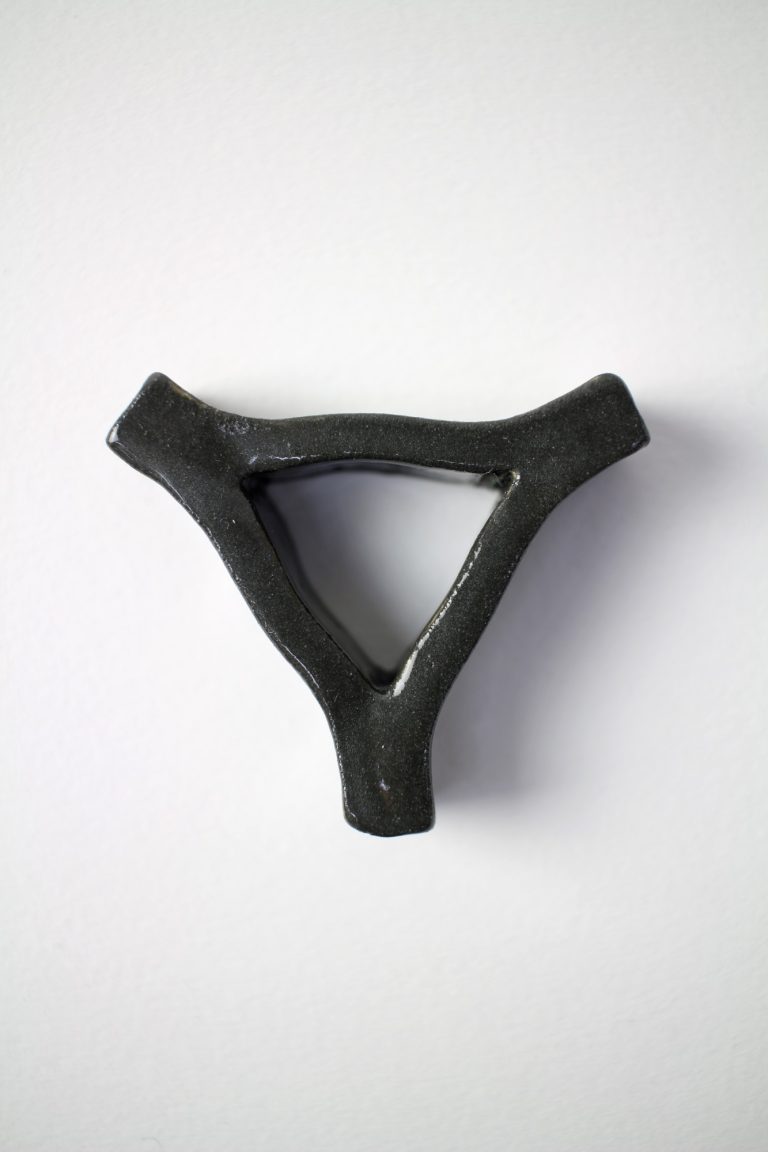 black ceramic ring