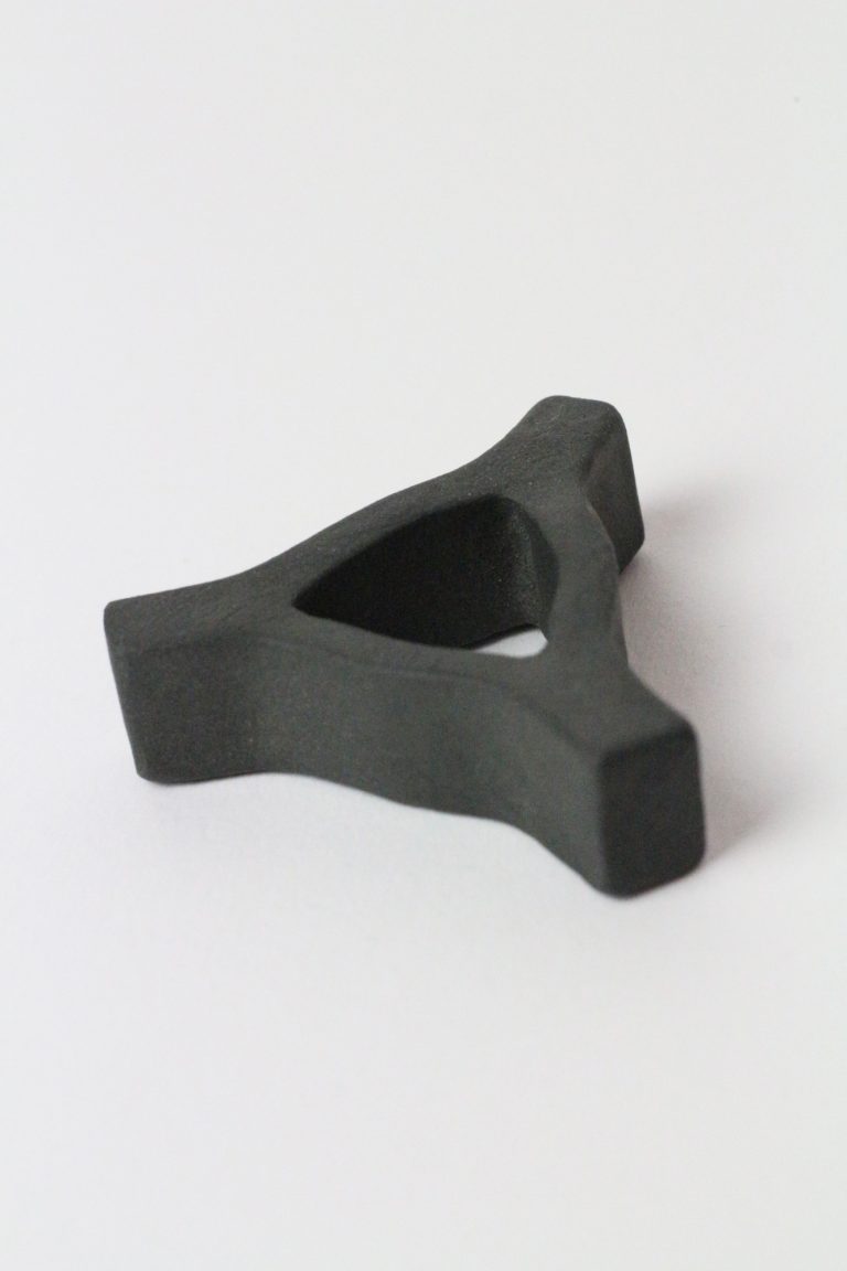 black ceramic ring