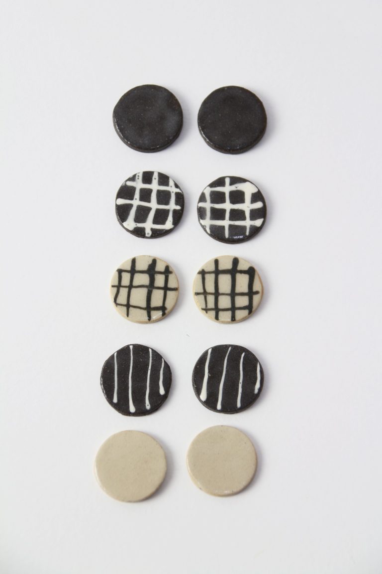 ceramic earrings