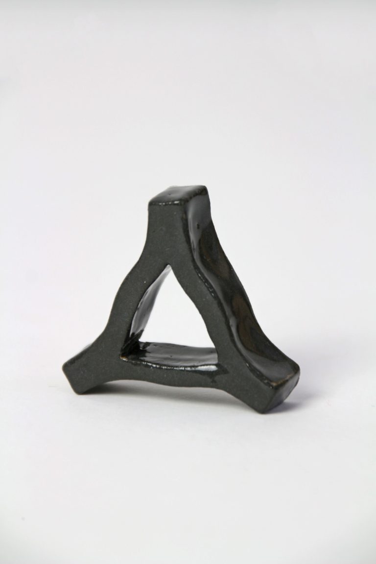 black ceramic ring