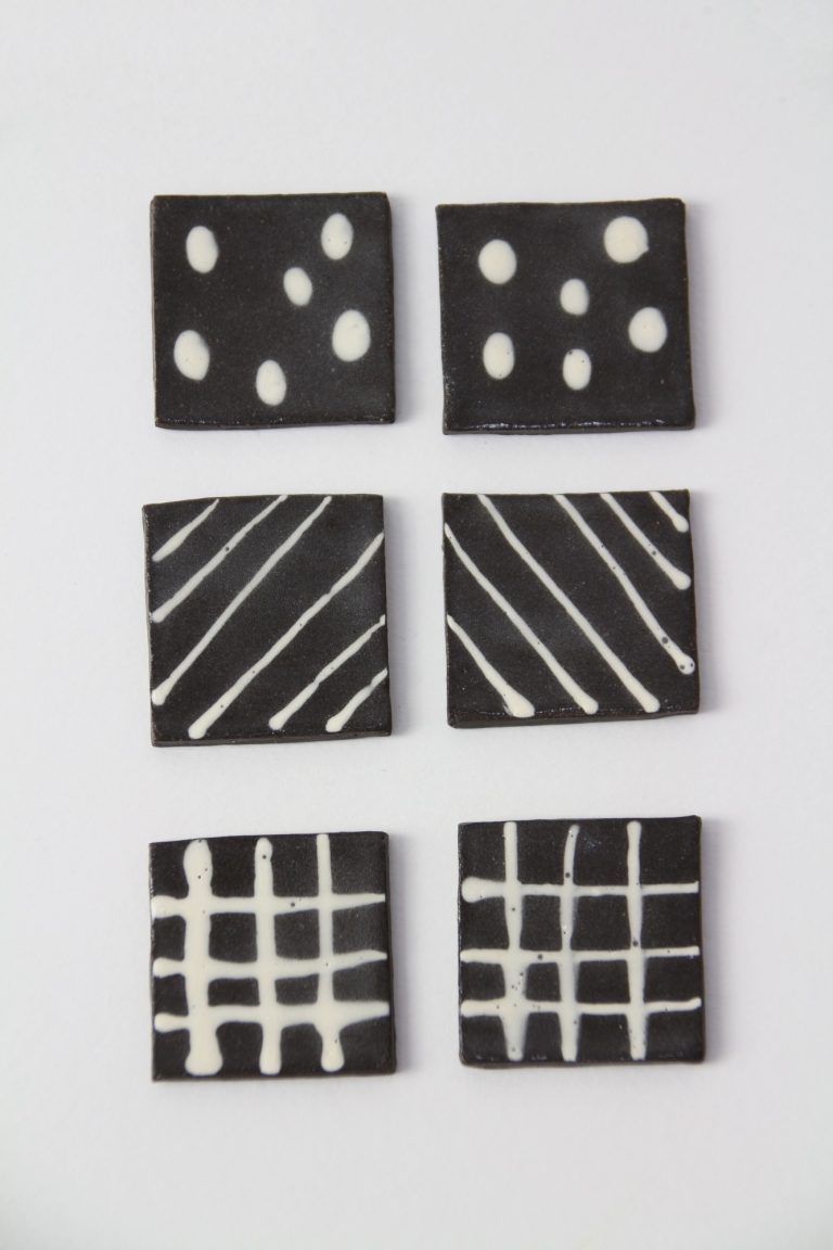 ceramic earrings