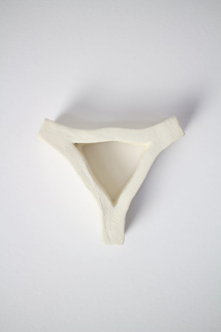 white ceramic ring