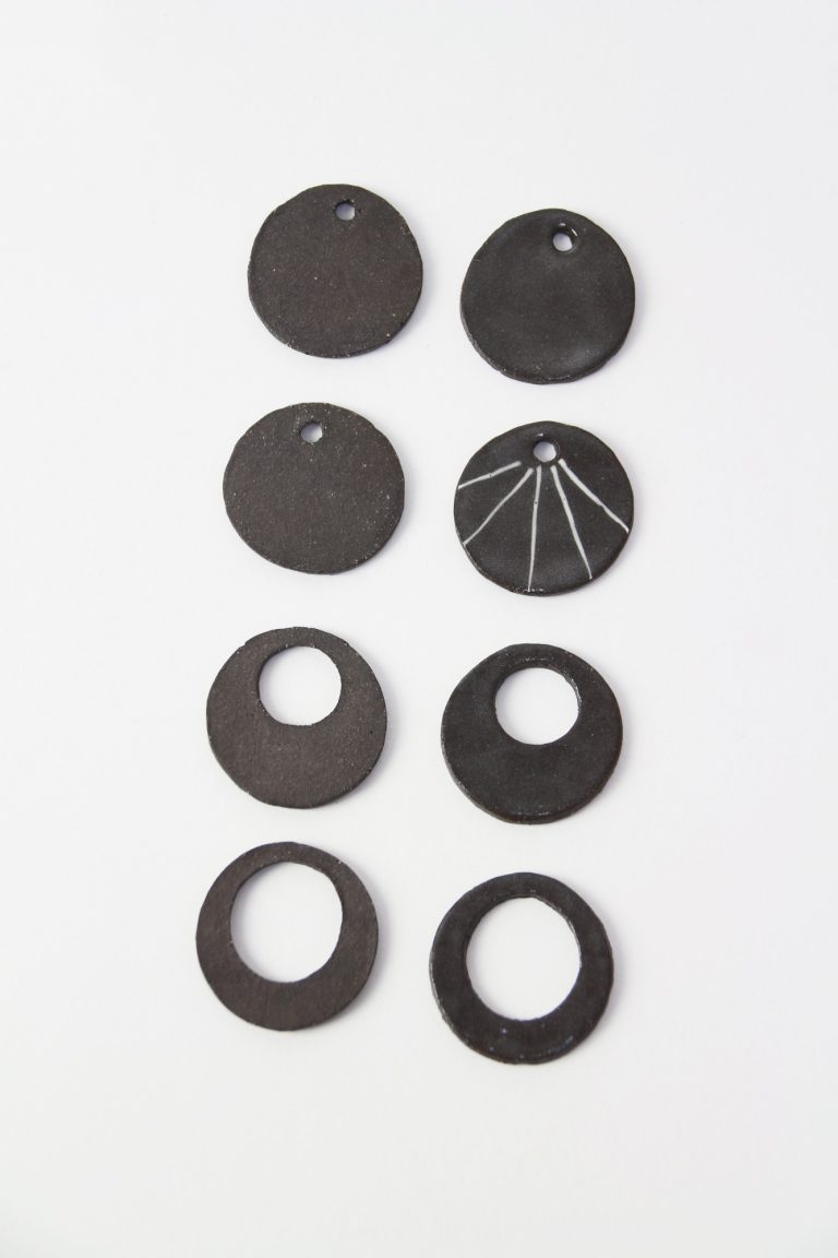 ceramic earrings